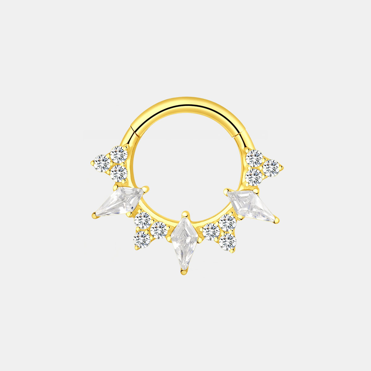 Clicker daith z cyrkoniami