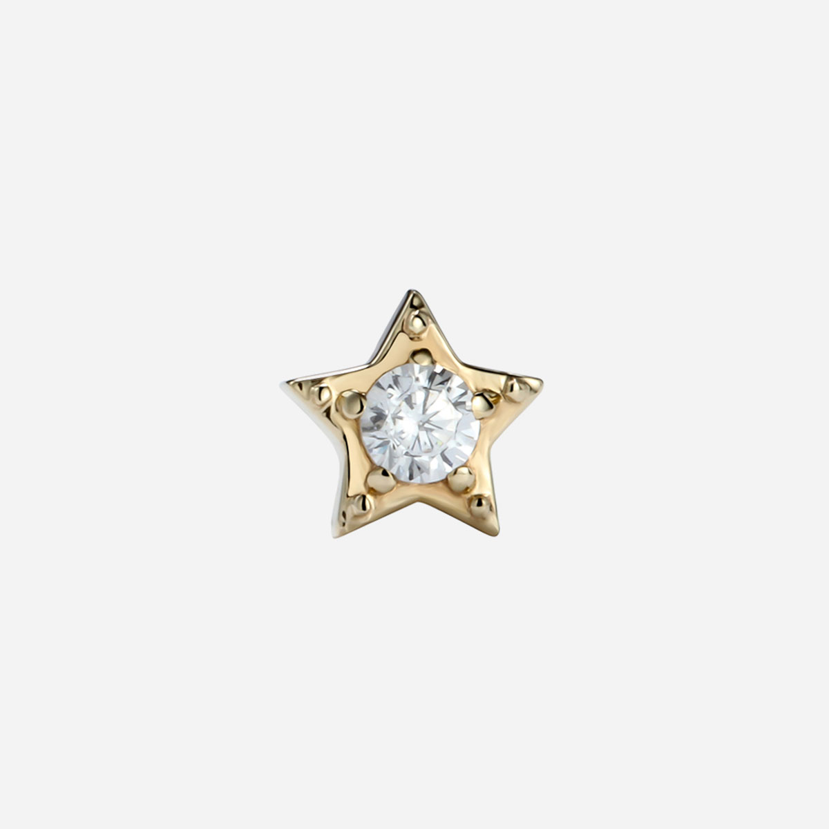 Nakrętka do piercingu Nova Star 14K Signature ze złota 14K